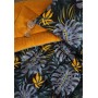ETE HOMETEX TEK KİŞİLİK LÜX WELSOFT YORGAN MONESTERA HARDAL 155X215CM 8696474231960
